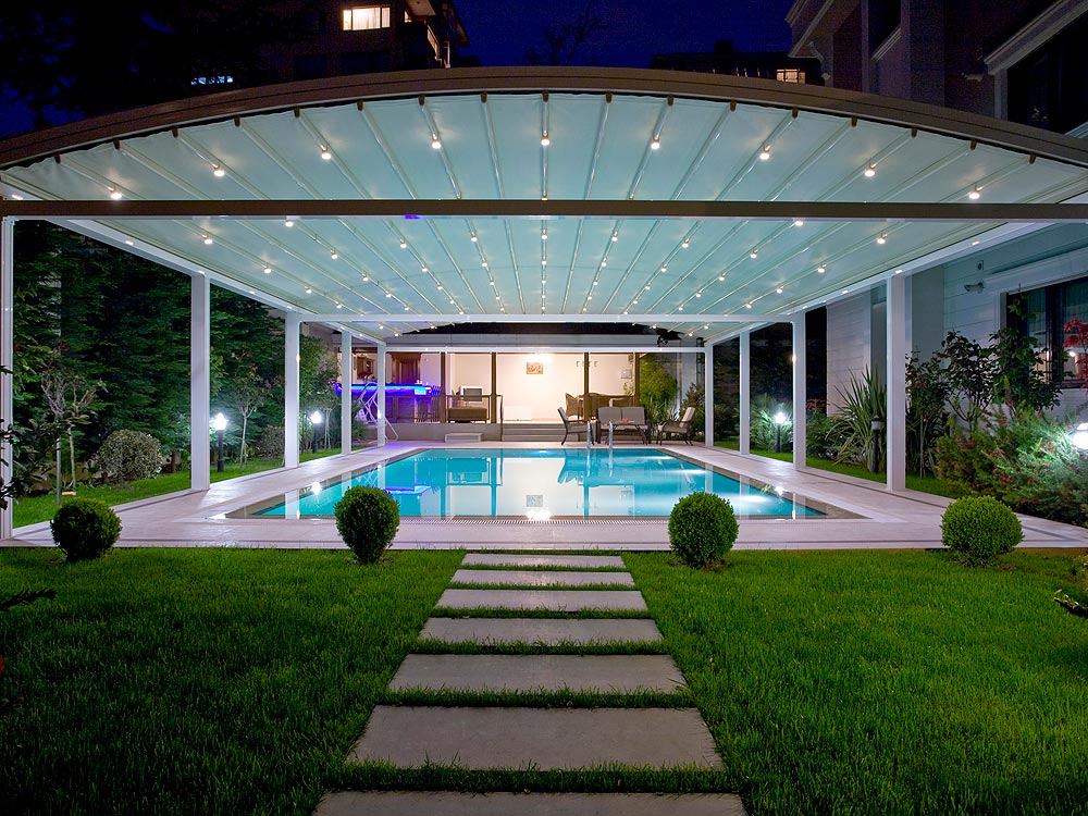 Swimming Pool Tensile Structure